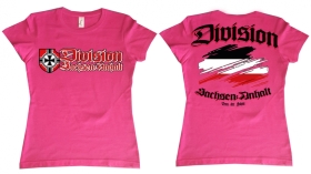 Frauen T-Shirt - Division Sachsen-Anhalt - rosa Frauen T-Shirt - Division Sachsen-Anhalt - rosa