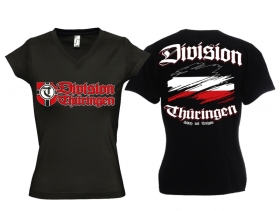 Frauen V-T-Shirt - Division Thüringen Frauen V-T-Shirt - Division Thüringen