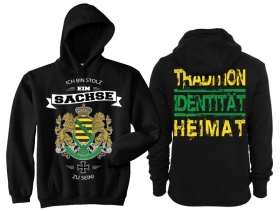 Frauen - Kapuzenpullover - Ich bin stolz Sachse zu sein Frauen - Kapuzenpullover - Ich bin stolz Sachse zu sein