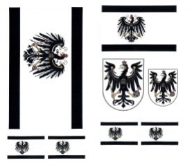 Aufkleber Set - Preußen