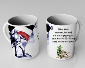 Tasse - Wer Gott vertraut... Tasse - Wer Gott vertraut...