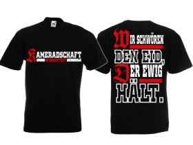 Frauen T-Shirt - Kameradschaft - Wunschdruck Frauen T-Shirt - Kameradschaft - Wunschdruck