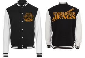 College Jacke - schwarz/weiß - Unbeliebte Jungs - Motiv 1