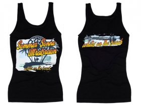 Frauen Top - Sommer - Sonne - Ultrabraun - schwarz Frauen Top - Sommer - Sonne - Ultrabraun - schwarz