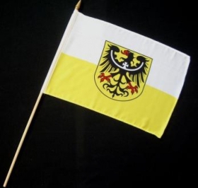 Stock-Flagge - Niederschlesien