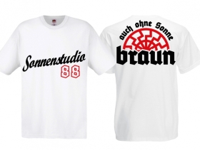 Frauen T-Shirt - Sonnenstudio 88 - weiß Frauen T-Shirt - Sonnenstudio 88 - weiß
