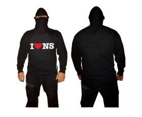 Ninja Kapuzenpullover - I love NS Ninja Kapuzenpullover - I love NS