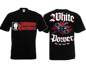 T-Hemd - White Power - Motiv 2 - Südstaaten T-Hemd - White Power - Motiv 2 - Südstaaten