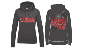 Frauen College Hoodie - Otto von Bismarck - Wir Deutsche - charcoal Frauen College Hoodie - Otto von Bismarck - Wir Deutsche - charcoal