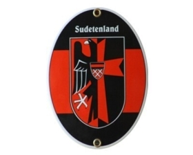 Emailleschild - Sudetenland Emailleschild - Sudetenland