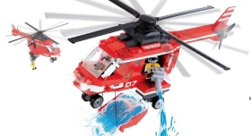 Bausatz - Feuerwehr Helikopter Bausatz - Feuerwehr Helikopter