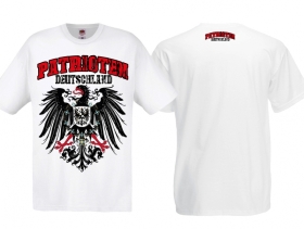Frauen T-Shirt - Patrioten - Deutschland - weiß Frauen T-Shirt - Patrioten - Deutschland - weiß
