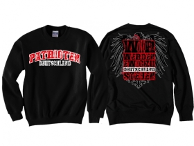 Pullover - Patrioten - Wir werden ewig zu Deutschland stehen - schwarz Pullover - Patrioten - Wir werden ewig zu Deutschland stehen - schwarz