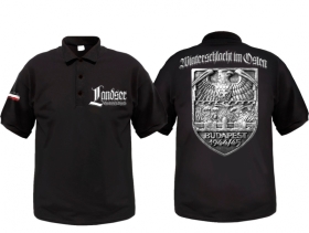 Polo-Shirt - Landser - Winterschlacht im Osten - Budapest -schwarz Polo-Shirt - Landser - Winterschlacht im Osten - Budapest -schwarz