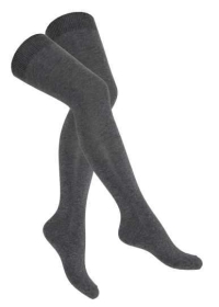 Overknee Strümpfe - grau Overknee Strümpfe - grau