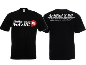 Frauen T-Shirt - Opfer des NetzDG - schwarz Frauen T-Shirt - Opfer des NetzDG - schwarz