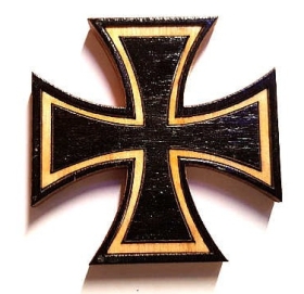 Magnet - Holz - Eisernes Kreuz Magnet - Holz - Eisernes Kreuz