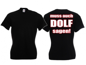 Partner T-Shirt - Wer A sagt - Frau Partner T-Shirt - Wer A sagt - Frau