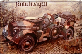 Blechschild - Kübelwagen - D45 (43) Blechschild - Kübelwagen - D45 (43)