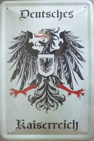Blechschild - Deutsches Kaiserreich - D08 (29) Blechschild - Deutsches Kaiserreich - D08 (29)
