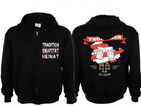 Kapuzenjacke - Stolz Thüringer zu sein Kapuzenjacke - Stolz Thüringer zu sein