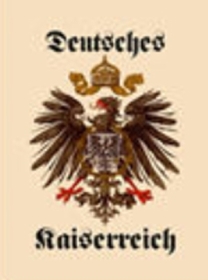 Blechschild - Deutsches Reich - Alt - XXL - D65 Blechschild - Deutsches Reich - Alt - XXL - D65